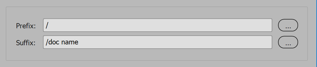 Export to subfolders example 1