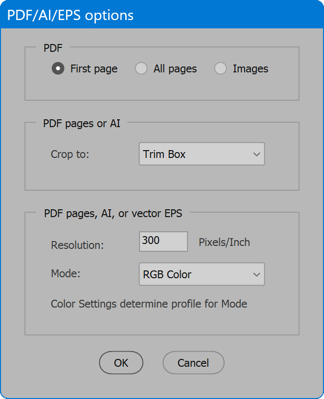 Batch Multi Save PDF/Ai/EPS options